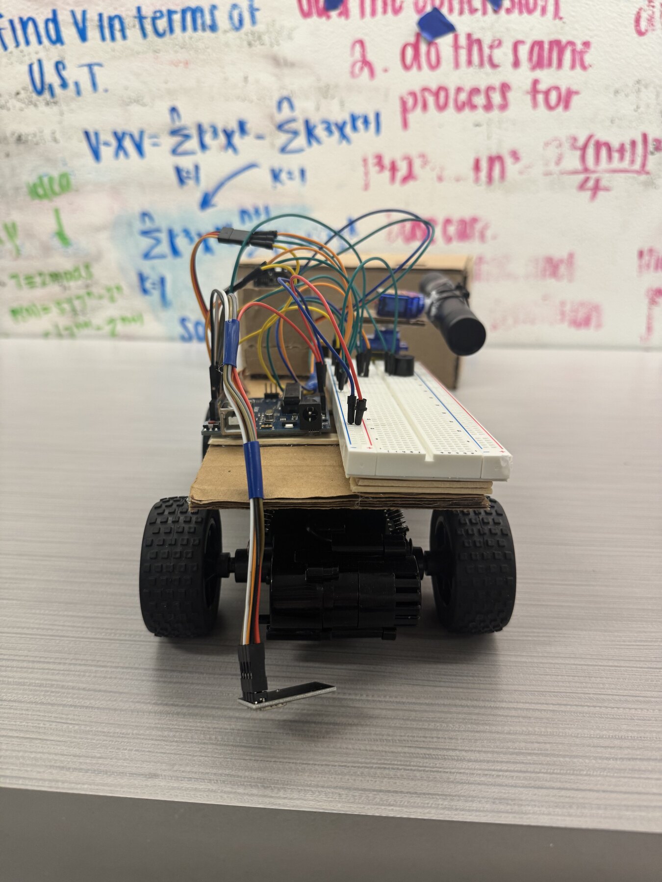 Autonomous rover build stage 12