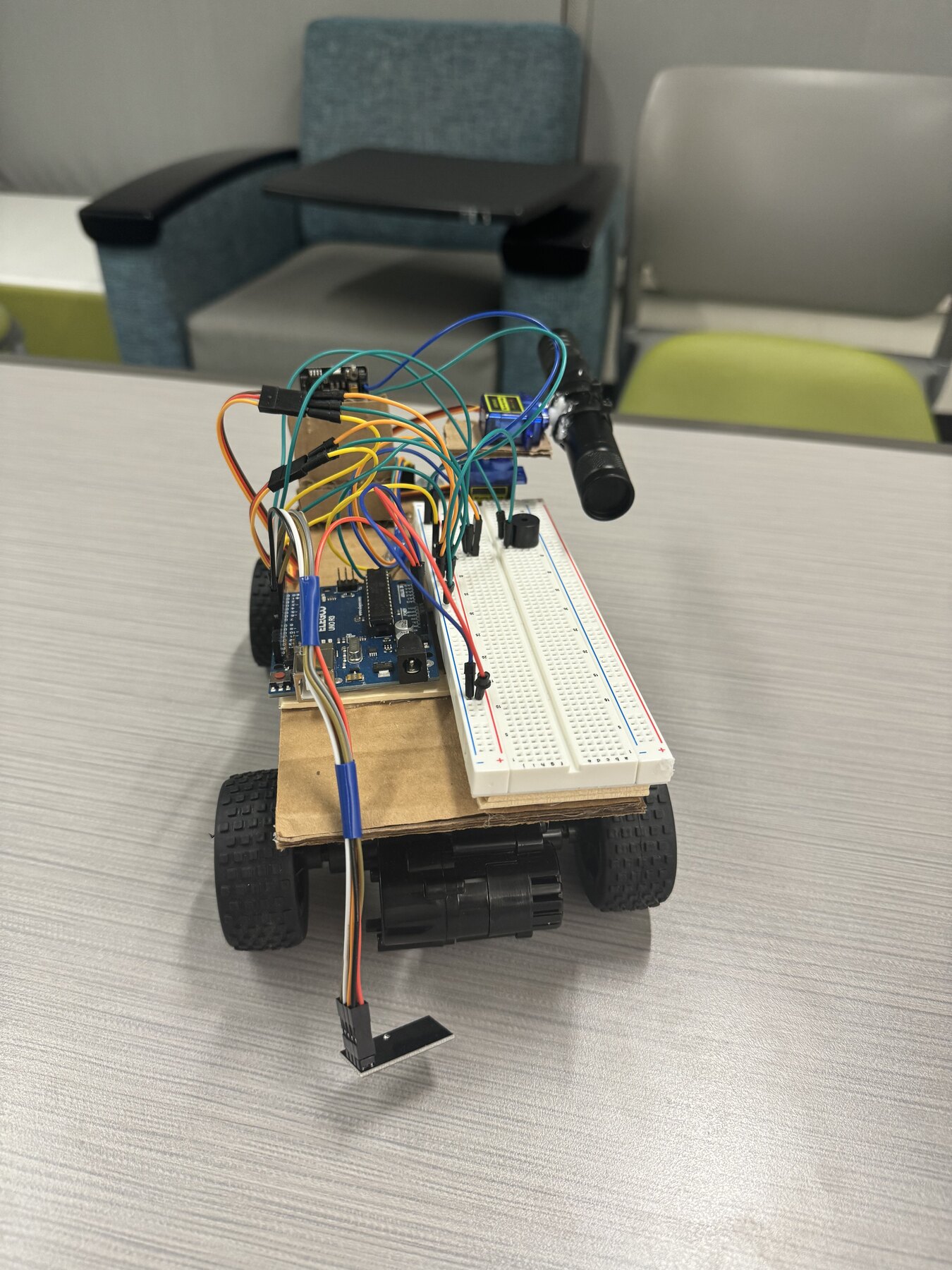 Autonomous rover build stage 16