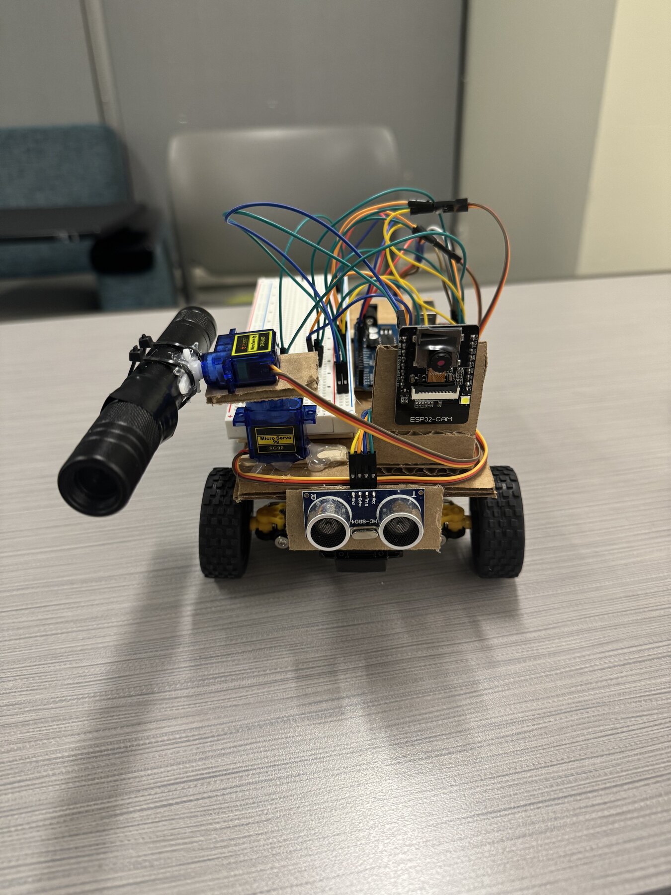 Autonomous rover build stage 17