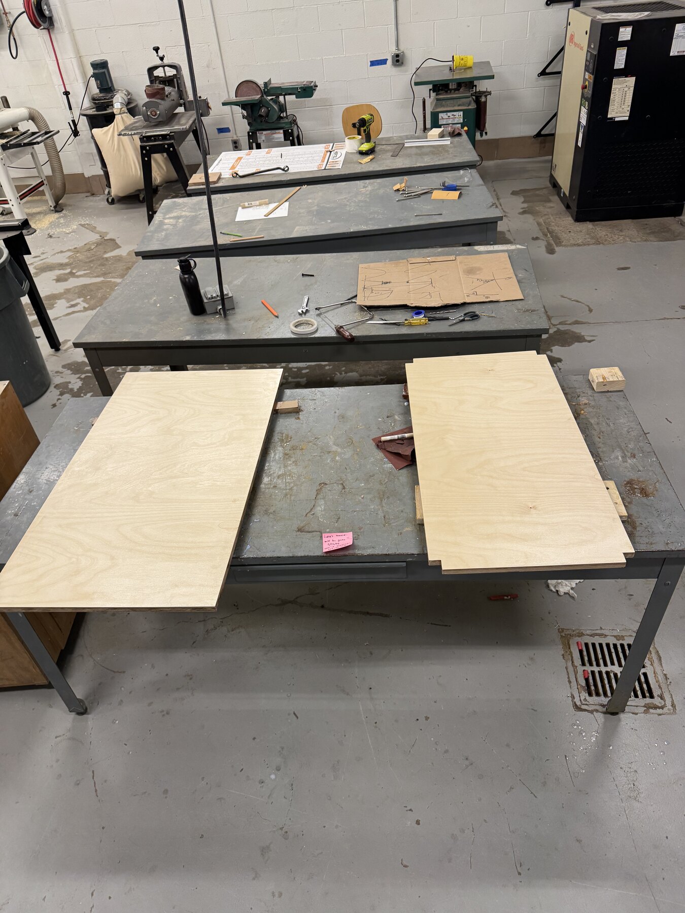 Table project build stage 16